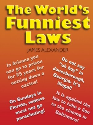 cover image of World's Funniest Laws